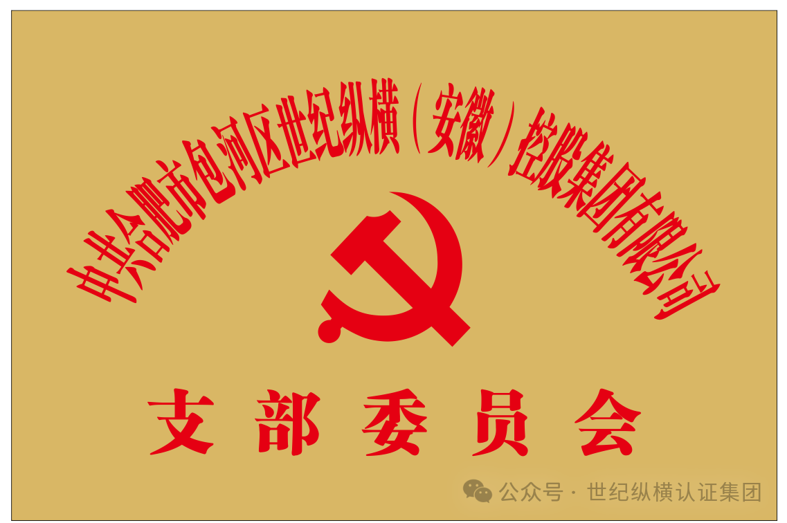 里程碑 | 世纪纵横集团党支部正式成立！
